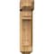 Ekena Millwork Merced Craftsman Rough Sawn Bracket w/ Offset Brace, Western Red Cedar, 6"W x 16"D x 24"H BKT0604X16X24MRC04RWR - alternate 4